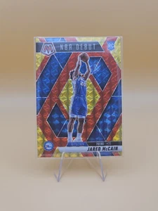 Jared McCain Mosaic Choice City Edition RC Red And Yellow 41/75 #263; 2024-25... - Bild 1 von 2