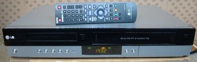 VHS-/ DVD-Recorder LG RC185, 2 Fernbedienungen, VHS digitalisieren RC288,RCT689H - Bild 1 von 4
