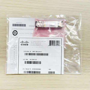 Cisco SFP-10G-LR-S 10GBASE-LR SFP+, 1310nm, 10km, LC, SMF - Picture 1 of 3