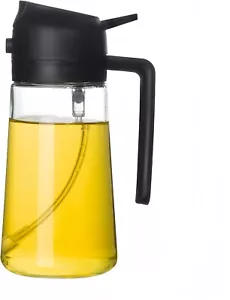 Oil Dispenser for Kitchen, 2 in 1 Olive Oil Dispenser and Oil Sprayer for Cookin - Picture 1 of 7