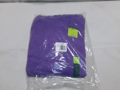 H775 TEK GEAR Purple Ultrasoft Fleece Hoodie Womens Size Small - Image 1 of 4