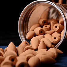 Bullet Sandalwood Backflow Incense Cones Incense Hollow Buddhism