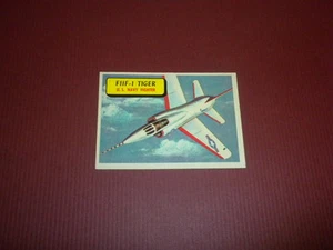PLANES trading card #58 TOPPS 1957 Army Navy Marines Air Force PRINTED IN U.S.A - Picture 1 of 3