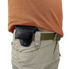 Black IWB Soft Leather Gun Pistol Holster Tactical Concealed Carry -Select Model