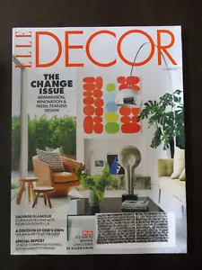 ELLE DECOR MAGAZINE OCTOBER 2021 THE CHANGE ISSUE SALVAGE GLAMOUR FROM LONDON LA - Picture 1 of 2