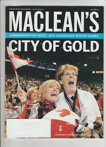Maclean's Magazine July 2003 - Vancouver Winter Games 2010, Lucinda Williams Q&A - Imagen 1 de 2