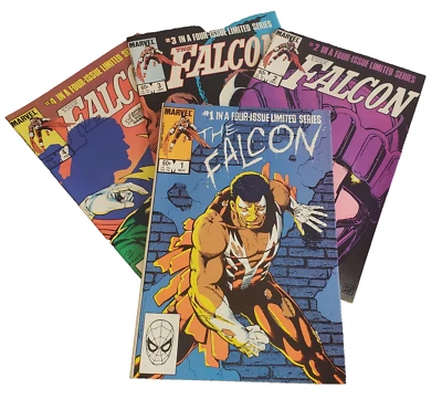 The Falcon #1-4 Limited Series  Marvel Comics Full Set 1983 VF- and VF+ 2 3 - Image 1 of 4