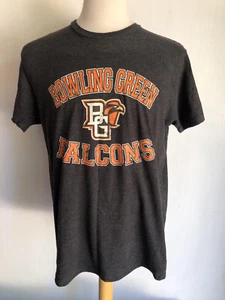 BOWLING GREEN FALCONS Official Men's Vintage Distressed College T-Shirt Medium - Picture 1 of 3