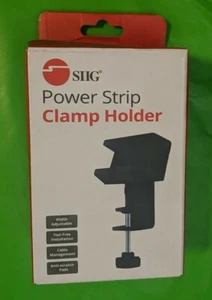 SIIG CE-MT2Y12-S1 POWERSTRIP CLAMP HOLDER BLACK - Picture 1 of 1