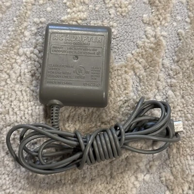 Nintendo OEM AC Adapter Charger Nintendo DS Lite USG-002 USG-001 Very Good 0901 - Image 1 of 4