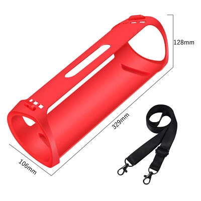 Силиконовый беспроводной динамик защитный чехол кожи + ремень для SRS-XB43 - Изображение 1 из 4