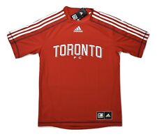 adidas MLS Mens Toronto FC Climalite Soccer Jersey NWT S, M