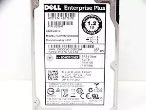 Dell Compellent Enterprise Plus 1.2TB 6Gbps 10K 2.5inch Hard Disk Drive HFJ8D - Picture 1 of 5
