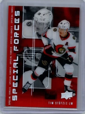 2023-24 Upper Deck Extended Special Forces Tim Stutzle SF-8 - Image 1 of 2