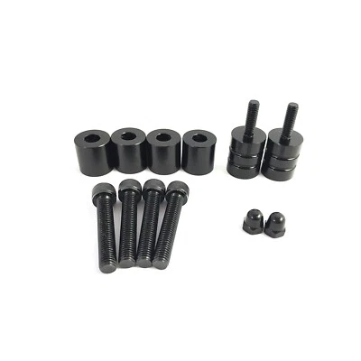 Black Floorboard Spacer And Toe Shifter Extension 1”Fits Indian Chief Chieftain Foto 1 de 4