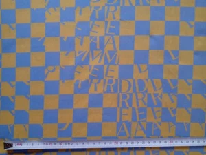 Remnant ORGANIC DREAMER - YELLOW - Liberty Tana Lawn cotton approx 44 x 14 cm - Picture 1 of 3