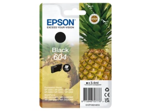 Cartucho de tinta Epson 604 negro genuino Epson 604 serie piña C13T10G14010 - Imagen 1 de 1