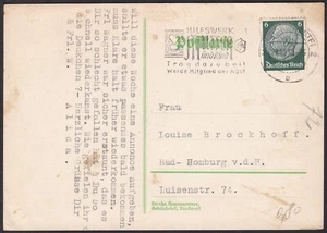 CLCV105 Germany Old Postcard, Oct. 22. 1938. President Paul von Hindenburg - Picture 1 of 2