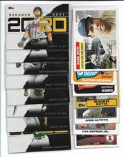 2020 Topps Series 1 Insert Turkey Decade Best Next Chrome HRC + Pick Your Card 