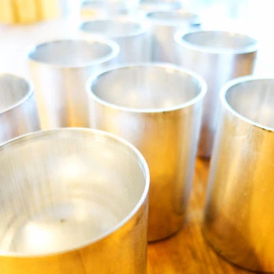 Pillar Candle Mold, Seamless Aluminum, Candle Making Molds, Candle Supplies - Image 1 of 4