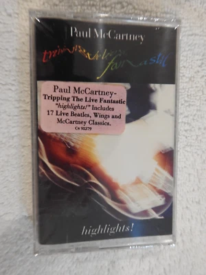 Paul McCartney "Tripping The Live Fantastic Highlights" BRAND NEW Cassette! - Image 1 of 3