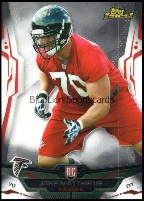  2014 Finest #136 Jake Matthews RC - Image 1 of 2