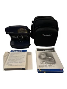 Vtg. Polaroid One Step Auto Focus Instant 600 Film Camera Blue-Untested Read** - Picture 1 of 6