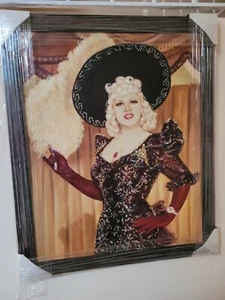 Mae West - Ölportrait, gerahmt & signiert 35x28,5 von Svitlana Pkyhodko - Bild 1 von 2