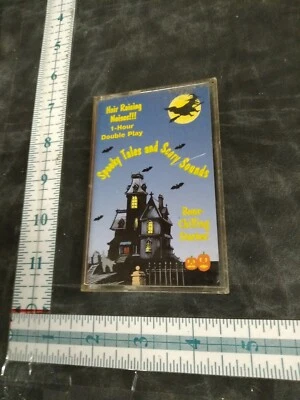 Spooky Tales and Scary Sounds  Halloween Sound Effects 1993 Cassette Tape  - Image 1 of 4