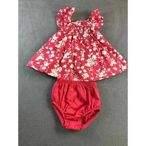 Primeras Impresiones Vestido 2 Piezas y Floreros 0-3 Meses - Imagen 1 de 6