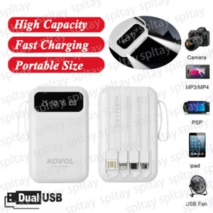 9000000mAh Power Bank USB C Schnellladegerät Externer Batterie Ladegerät Handy - Zdjęcie 1 z 18