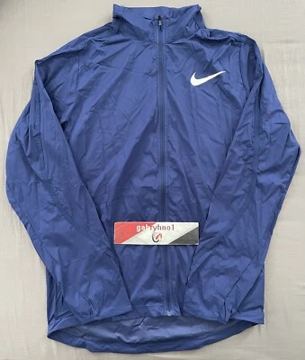 Nike Pro Elite Team Track & Field Jacket AJ6029-492 Blue Mens Size Small - Image 1 of 4