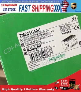 TM221C40U PLC Module   US Free TAX - Picture 1 of 5