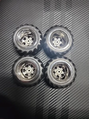 Team Associated Rc18 Rc18mt Wheels And Tires - Image 1 of 4