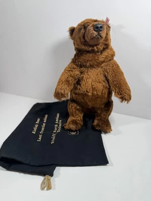  Steiff North American Last Frontier Kodiak Grizzly Bear 带包,#667008 — 第 1/4 张图片