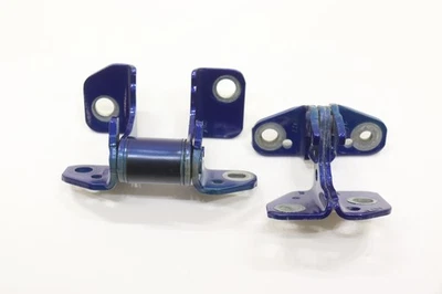 2012 - 2023 CHRYSLER 300 REAR RIGHT DOOR HINGE UPPER & LOWER OEM BLUE_PBM - Image 1 of 4