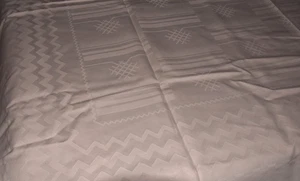 Alte Damast Tischdecke Tischwäsche Webmuster 158 x 125 cm (13723) - Picture 1 of 4