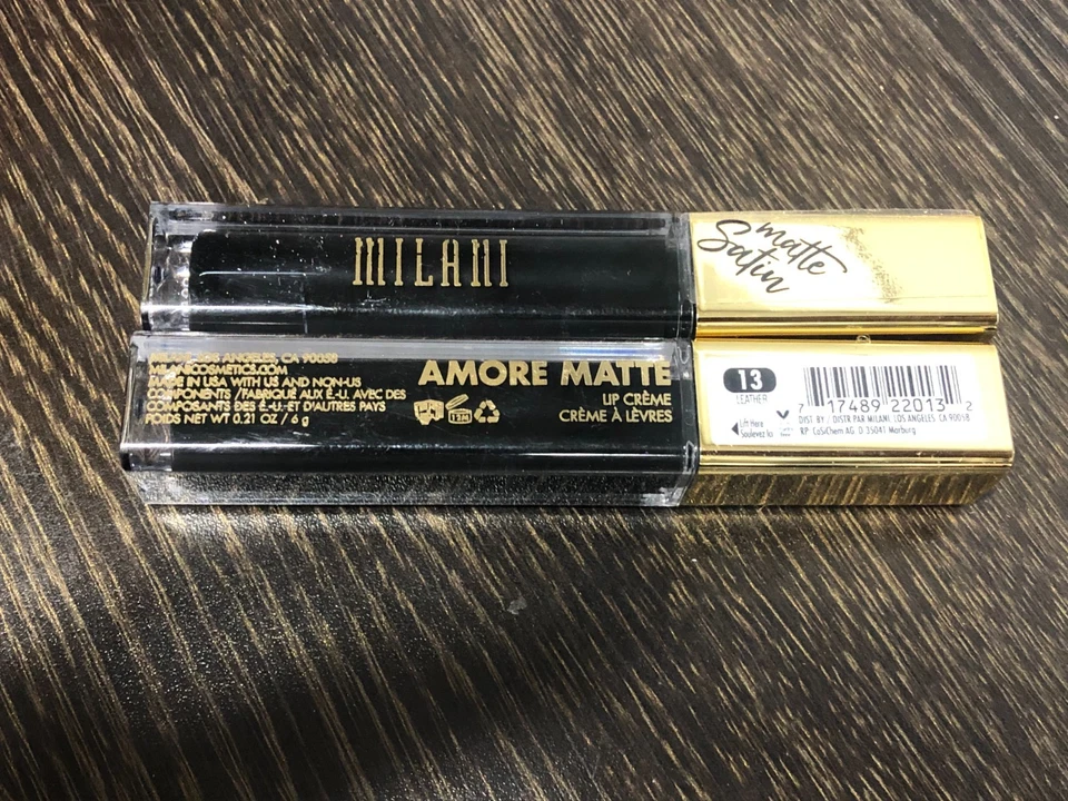 2X Milani Amore Matte Lip Creme Lipstick 0.21 oz. - 13 Leather  - Image 1 of 1