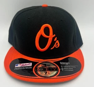 NWT Baltimore Orioles New Era 59FIFTY  On-Field Hat Cap 7 1/4  Free Shipping - Picture 1 of 3