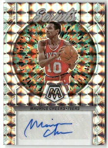 2022-23 Panini Mosaic NBA No. MS-CHE Maurice Cheeks Scripts Auto Mosaic Prizm - Picture 1 of 2