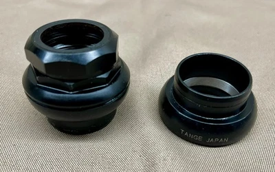 Tange Japan Falcon 1" Threaded Headset Cartridge Bearing Black Alloy - Image 1 of 3