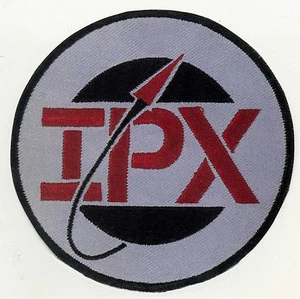 Parche de hierro bordado B5 Babylon 5 IPX - expediciones interplanetarias - Imagen 1 de 3