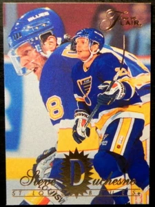 1994-95 94/95 Fleer Flair #152 Steve Duchesne St. Louis Blues - Picture 1 of 2