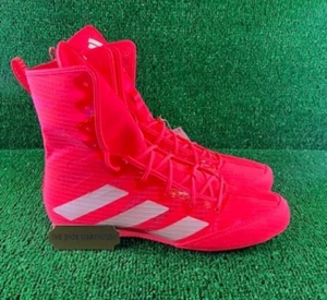 Men's Adidas Box Hog 4 Boxing Shoes “Lucid Red” Sneakers Comfort IH2732 Size 12 - Picture 1 of 5