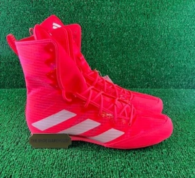 Men Adidas Box Hog 4 Boxing Shoes “Lucid Red” Sneakers Comfort IH2732 Size 11.5 - Image 1 of 4