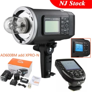 US Godox AD600BM Bowens Mount Flash 600Ws High Speed Sync Outdoor+Xpro-N Trigger - Picture 1 of 24