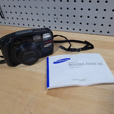 Cámara fotográfica Samsung Máxima Zoom 105 35 mm con BATERÍAS NUEVAS y manual Foto 1 de 4