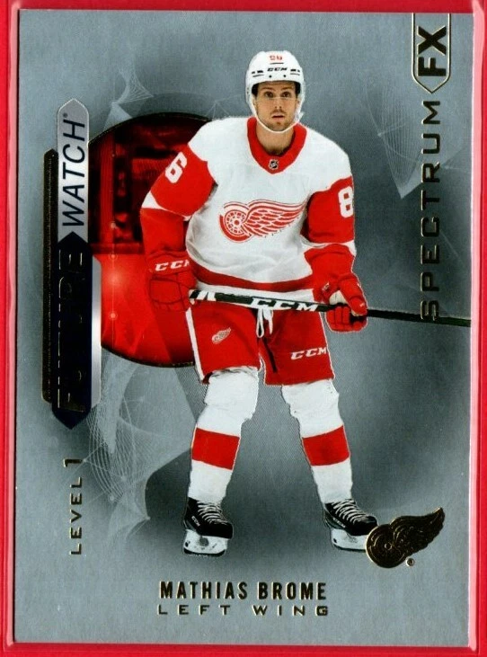 2020-21 SP AUTHENTIC MATHIAS BROME FUTURE WATCH SPECTRUM FX UNSCRATCHED S-53 - Image 1 of 1