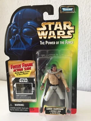 LANDO CALRISSIAN IN GENERAL'S GEAR - STAR WARS - POTF - 1997  ¡NUEVA! - Imagen 1 de 2