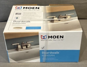 Moen 84800SRN Boardwalk Bathroom Faucet Spot Resistant Brushed Nickel Finish - Imagen 1 de 3
